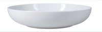 Textured Porcelain Dinner Bowls 48 oz
