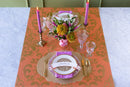 Orange Damask Table Runner | Hester & Cook