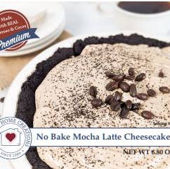 No Bake Mocha Latte Cheesecake Mix | Country Home Creations