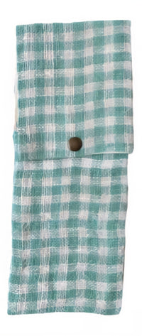 Woven Linen and Cotton Cutlery Sleeve, 4 colors