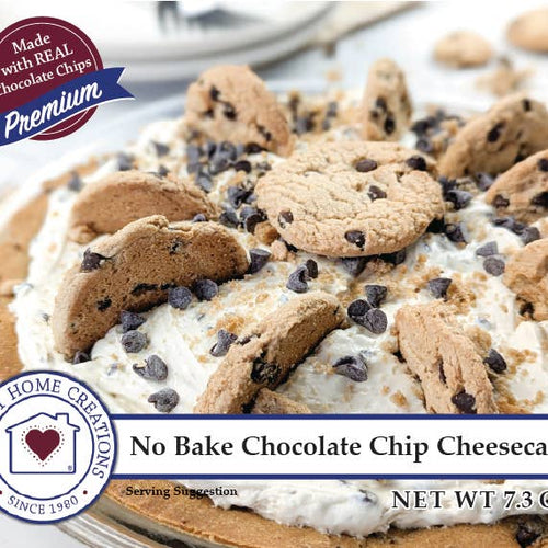 No Bake Chocolate Chip Cheesecake Mix | Country Home Creations