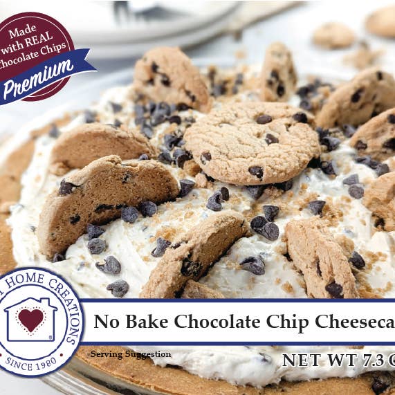 Country Home Creations No Bake Chocolate Chip Cheesecake Mix