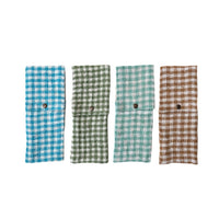 Woven Linen and Cotton Cutlery Sleeve, 4 colors