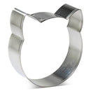 Round Cat Face Cookie Cutter 3.5 in
