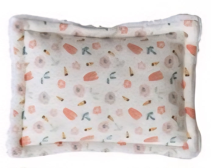 Mesh & Cotton Terry Printed Scrubby
