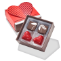 Christopher Elbow 4 Piece Valentine's Day Chocolate Bonbons