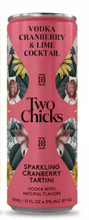 Two Chicks Vodka Cocktails, 4 Flavors