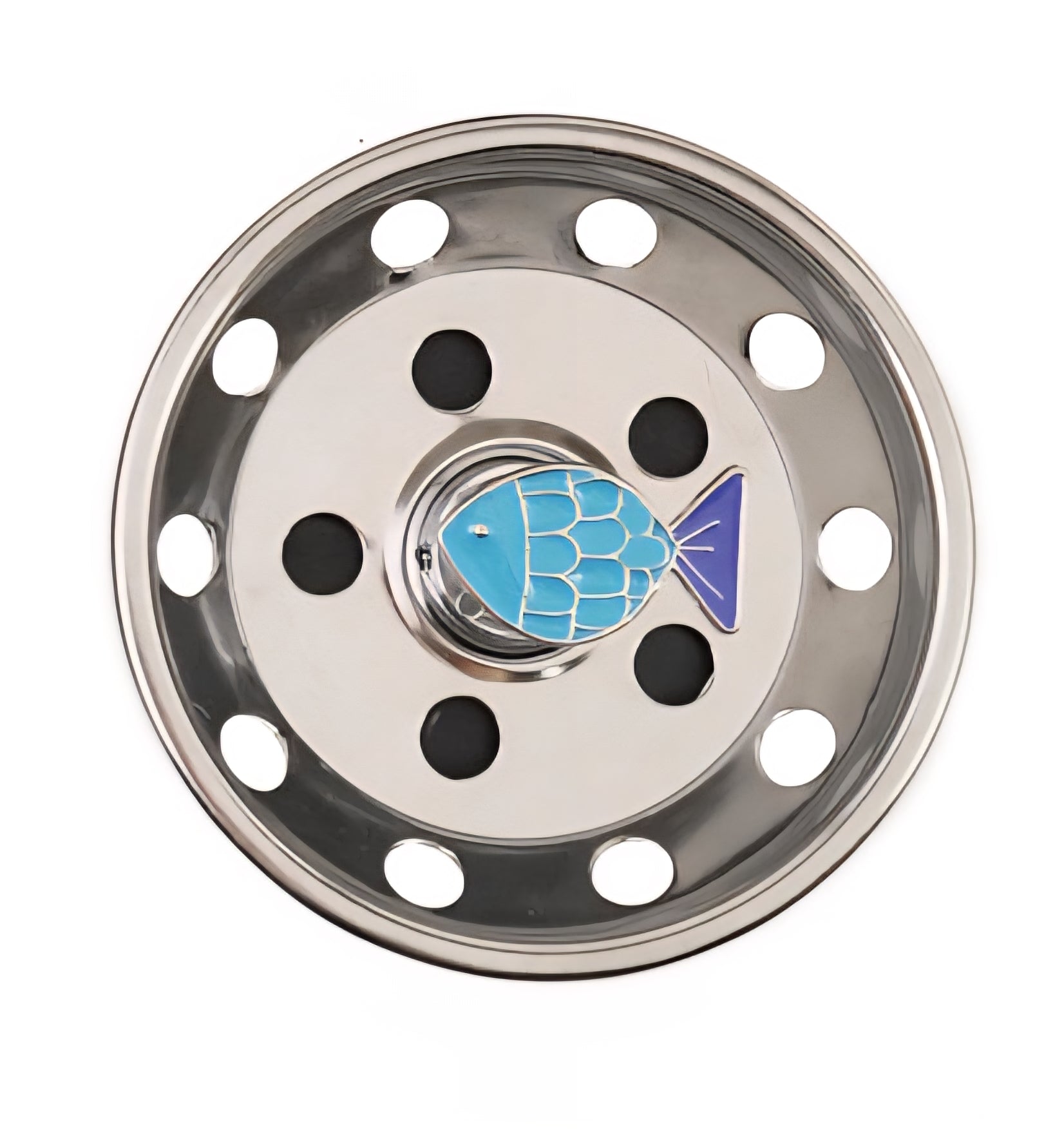 Stainless Steel Sink Strainer/Stopper with Icon, 6 Styles