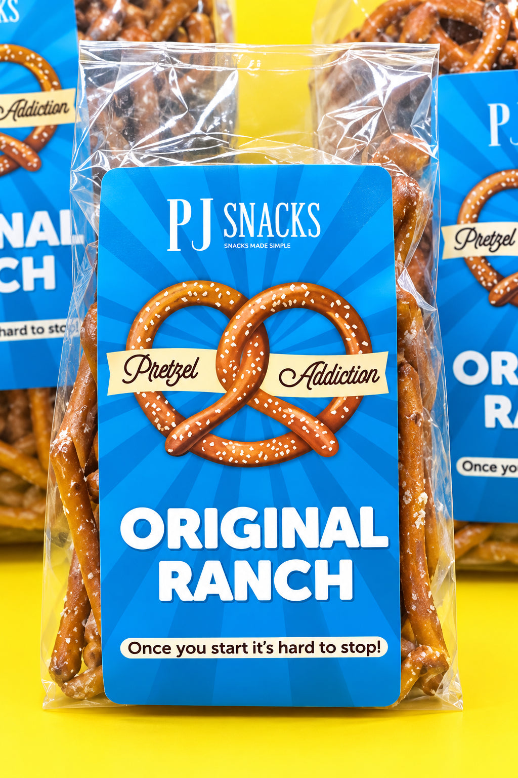 Gourmet Pretzels, 1.5 oz - PJ Snacks