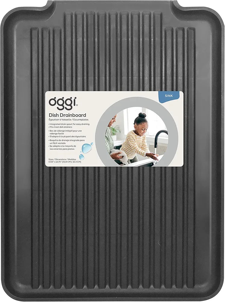 Dish Drain Board & Drying Rack Tray
