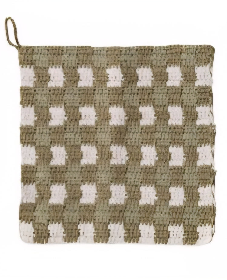 8" Square Cotton Crocheted Pot Holder - 3 Styles