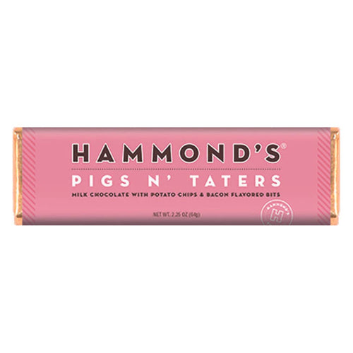 Pigs N' Taters Milk Chocolate Candy Bar | Hammond's