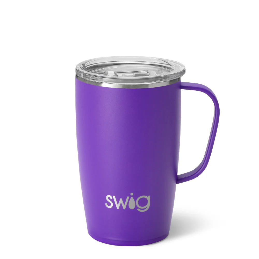 SWIG Purple Travel Mug 18 oz