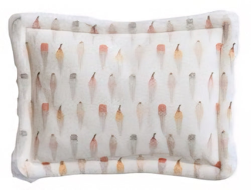 Mesh & Cotton Terry Printed Scrubby
