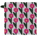 Square Printed Recycled Dish Cloth - Assorted 10 1/2"