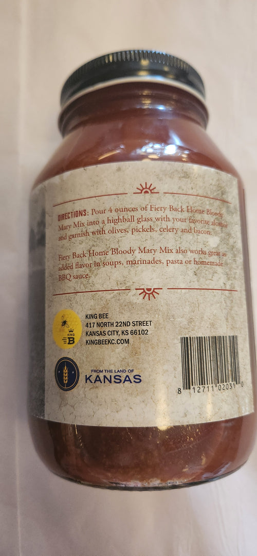 Blood Mary Mixes King Bee
