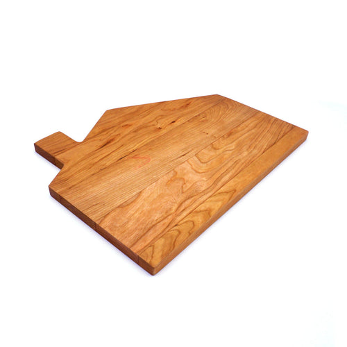 Cherry Novelty Cabin Shaped Board  | JK Adams