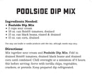Country Home Creations Coastal Kitchen Poolside Dip Mix