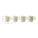 Stoneware Mug with Chicken and Saying, 4 Styles