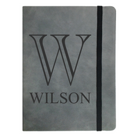 Faux Leather Notebook - Customizable
