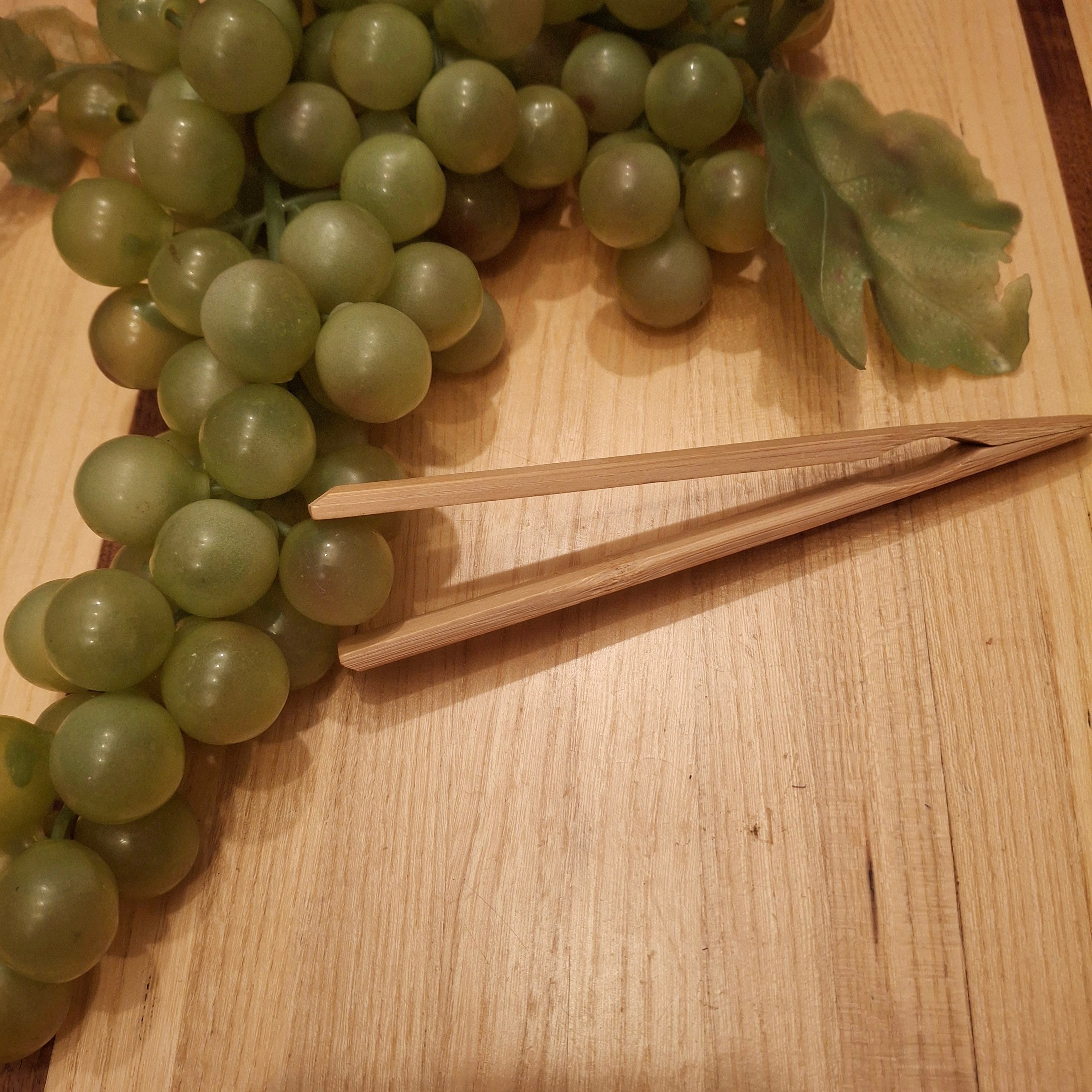 Bamboo Mini Tongs