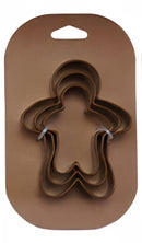 Stainless Steel Holiday Cookie Cutters on Card, Set of 3, 5 Styles