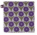 Square Printed Recycled Dish Cloth - Assorted 10 1/2"
