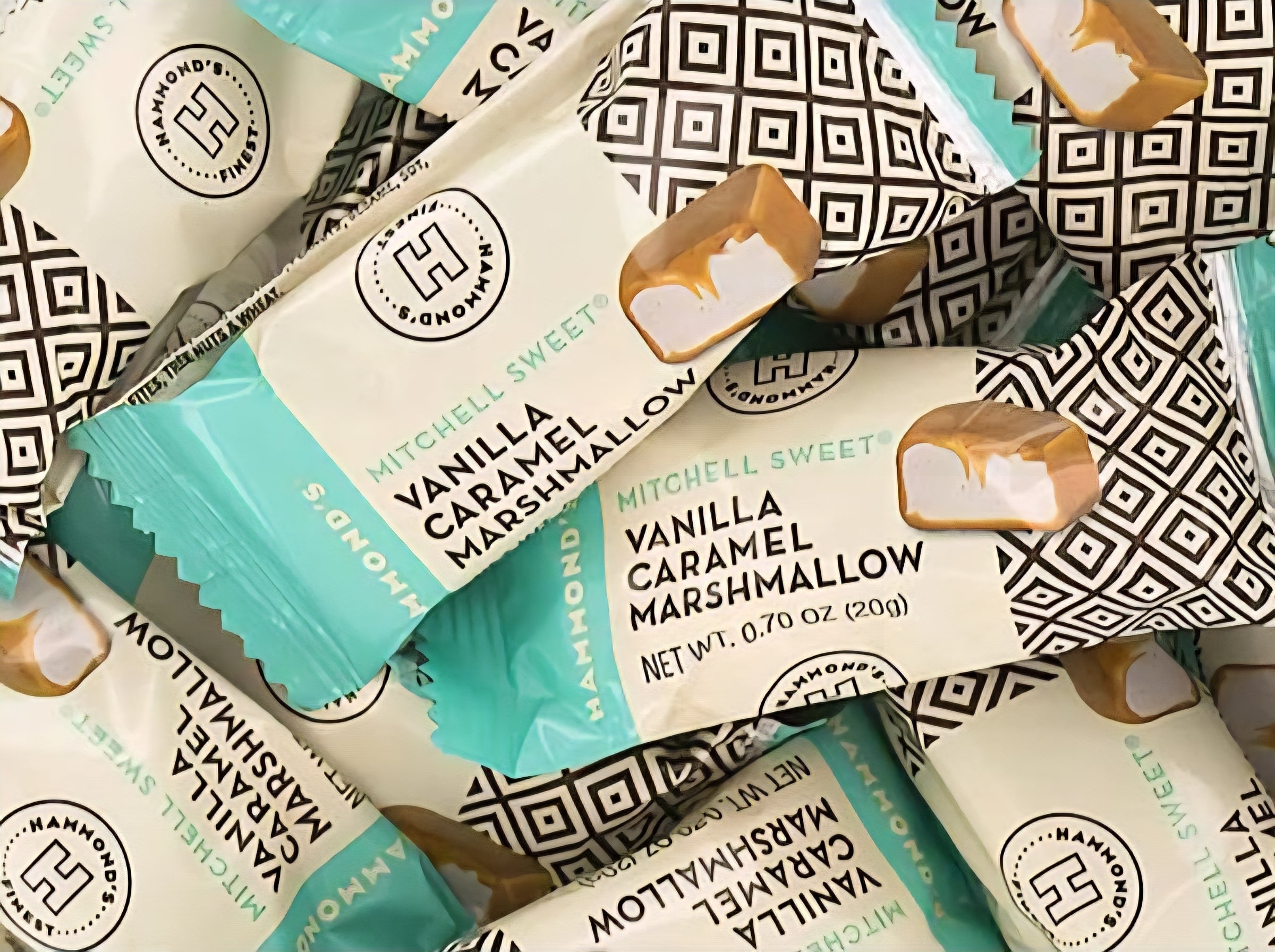 Caramel Covered Marshmallows- Mitchell Sweets