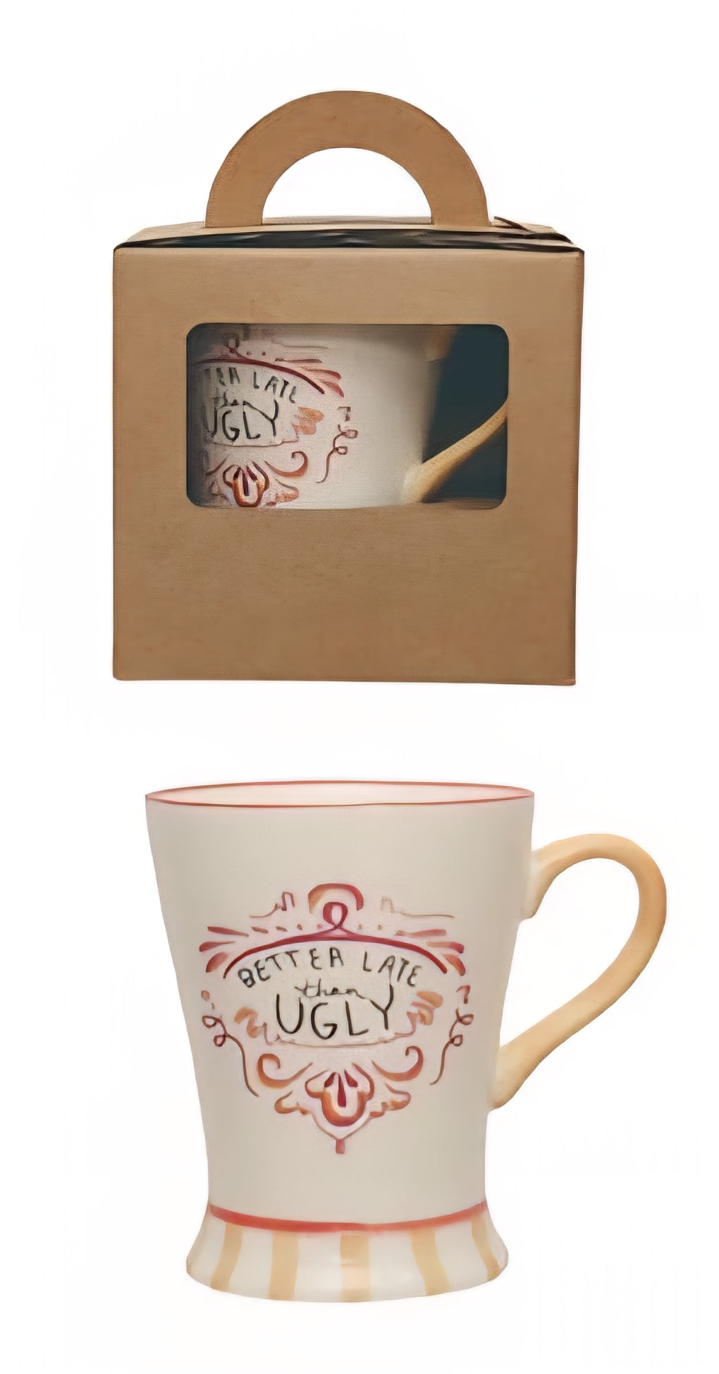 Handpainted Stoneware Mug