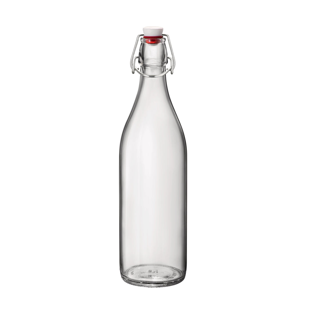 Glass Bottle with Hermetic Lid 33 3/4 oz