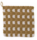 8" Square Cotton Crocheted Pot Holder - 3 Styles