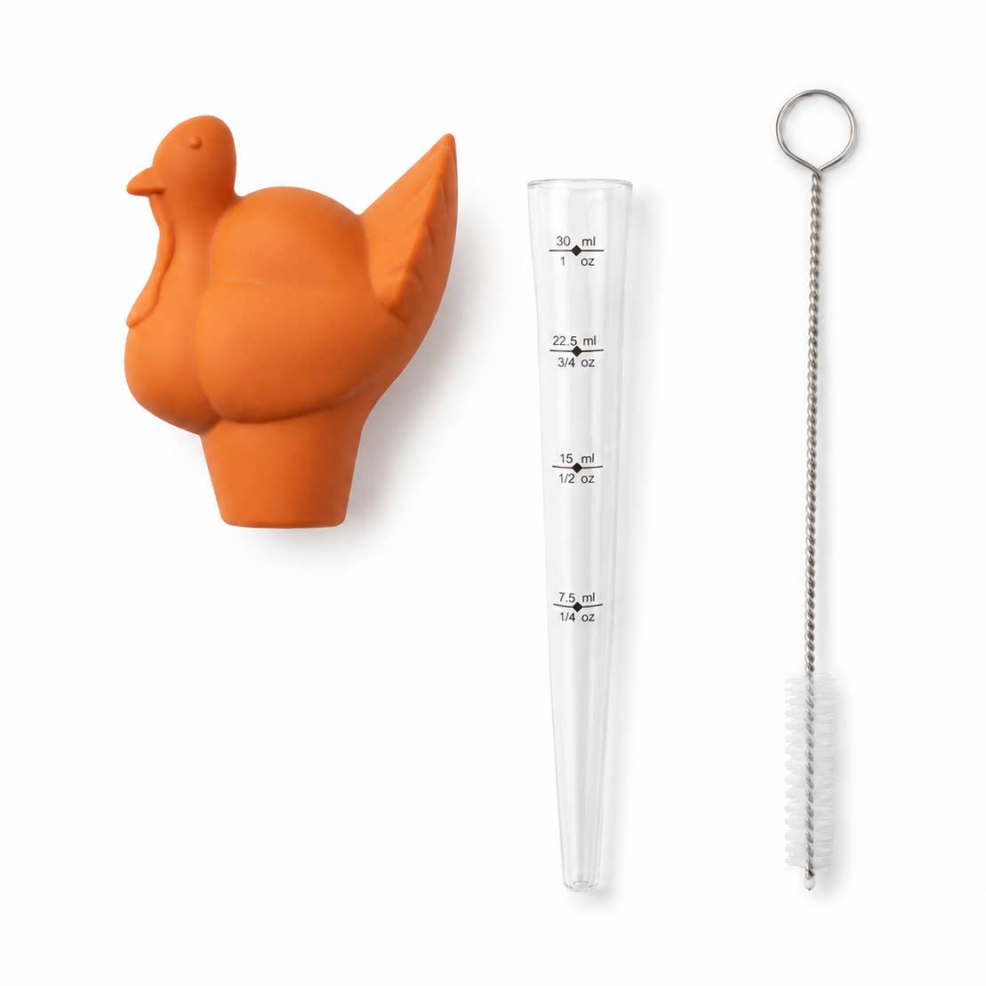Turkey Roasting Baster with Cleaning Brush