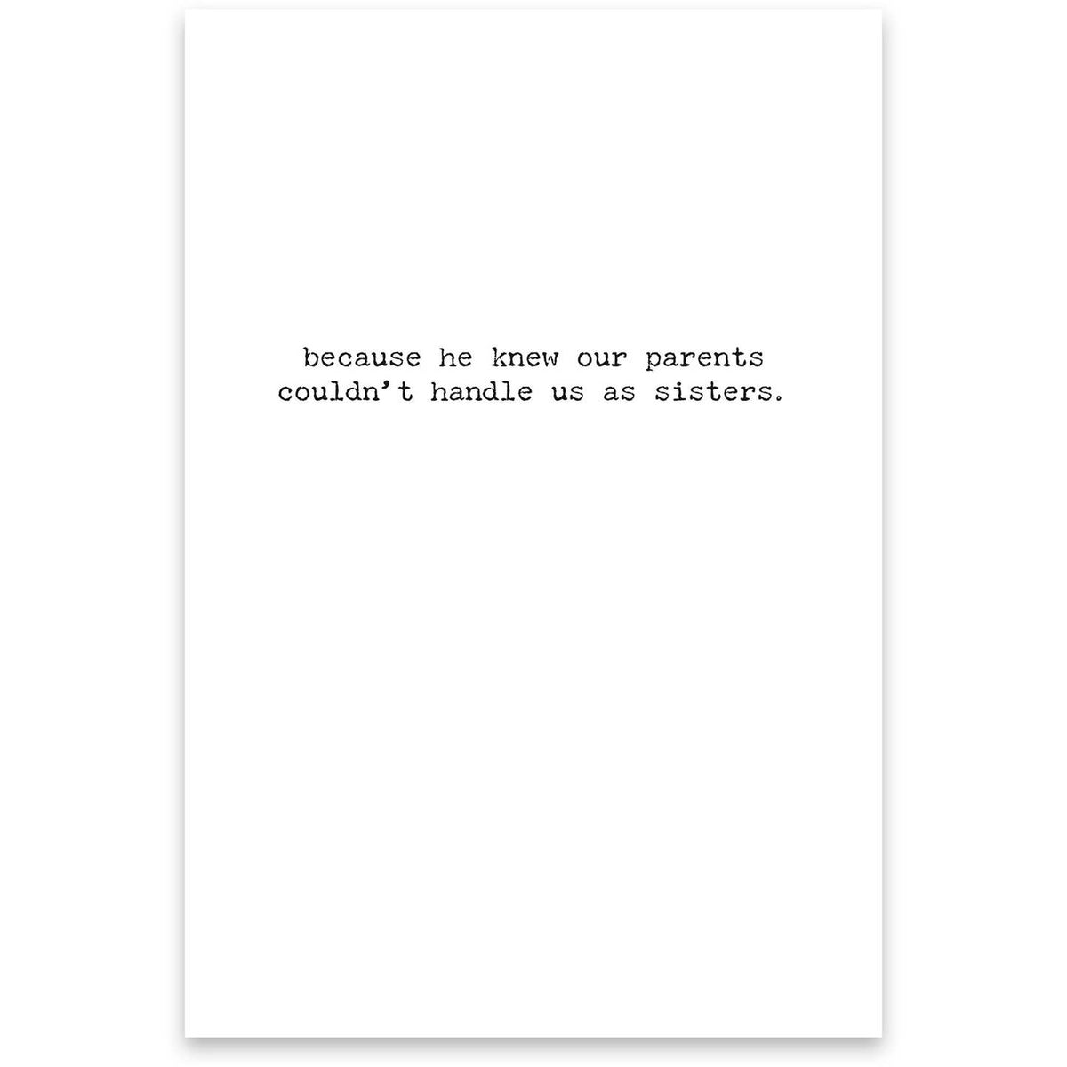 God Made Us Greeting Card | Primitives by Kathy