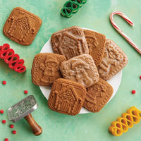 Nordic Ware Gingerbread Cookie Stamps, Set of 3