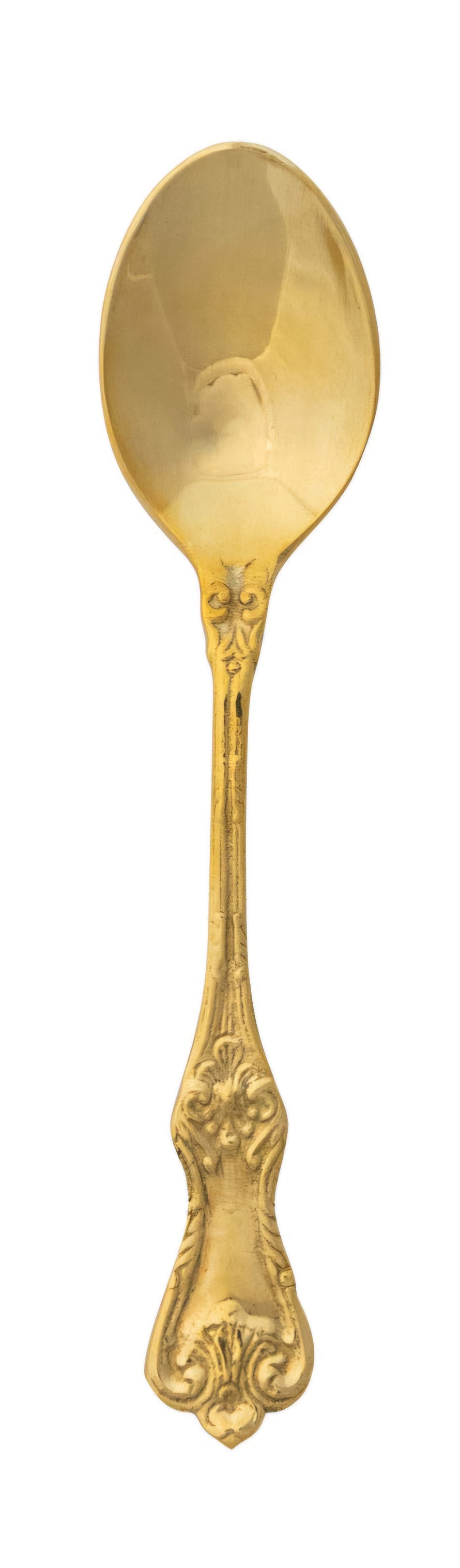 Embossed Brass Spoon, 4 Styles