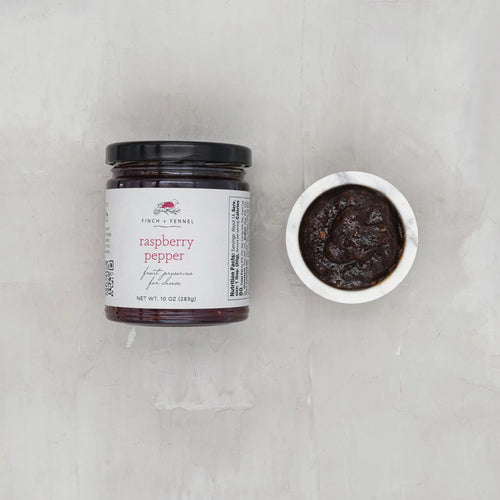 Raspberry Pepper Preserves | Finch + Fennel