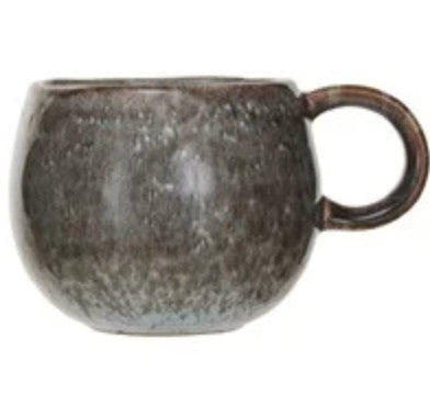 16 oz. Stoneware Mug, 2 Colors (Each One Will Vary)