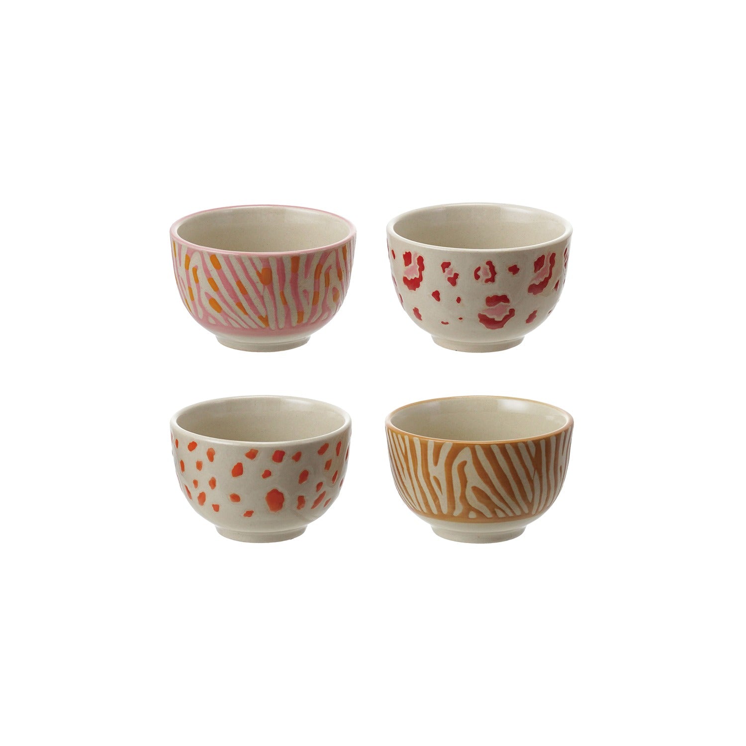 Animal Print Bowl - Assorted by HAZEL MAZEL