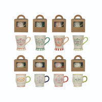 Handpainted Stoneware Mug