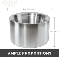 Double Wall Party Tub - Stainless Steel