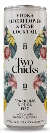 Two Chicks Vodka Cocktails, 4 Flavors