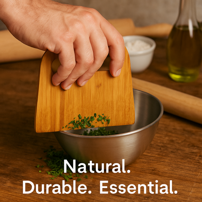 Bamboo Bench Scraper | Mrs. Anderson's Baking