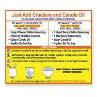 Savory Party Cracker Seasoning - Pumpkin Spice