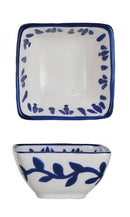 Hand-Painted Stoneware Dish w/ Lemons, 4 Styles