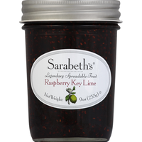 Raspberry Key Lime, Spreadable Fruit 9oz