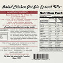 Baked Chicken Pot Pie Spread Mix | Country Home Creations