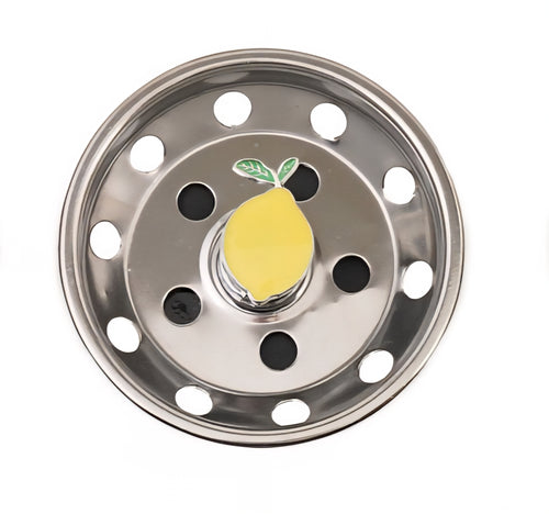 Stainless Steel Sink Strainer/Stopper with Icon, 6 Styles