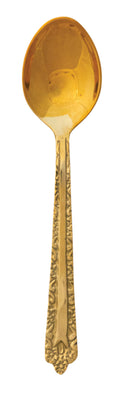 Embossed Brass Spoon, 4 Styles