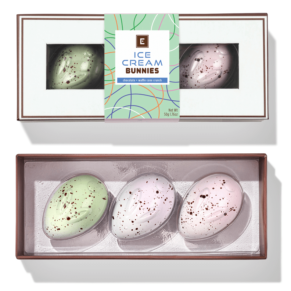 Ice Cream Chocolate Bunnies | Christopher Elbow