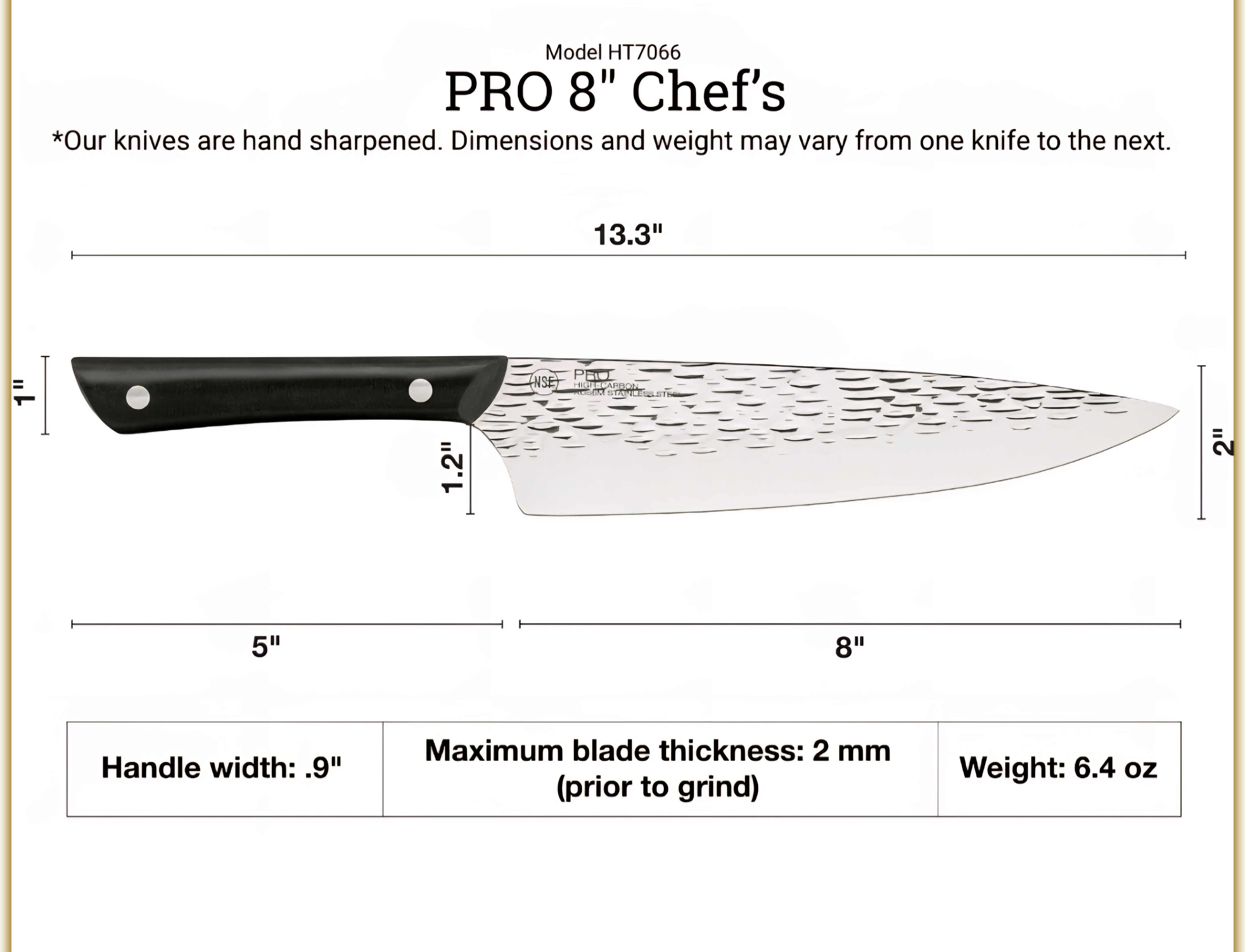 PRO 8" Chef's Knife | Shun